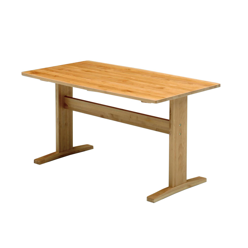 北欧 インテリア ナチュラル家具 エルモ 120LDテーブル 120X66cm NA