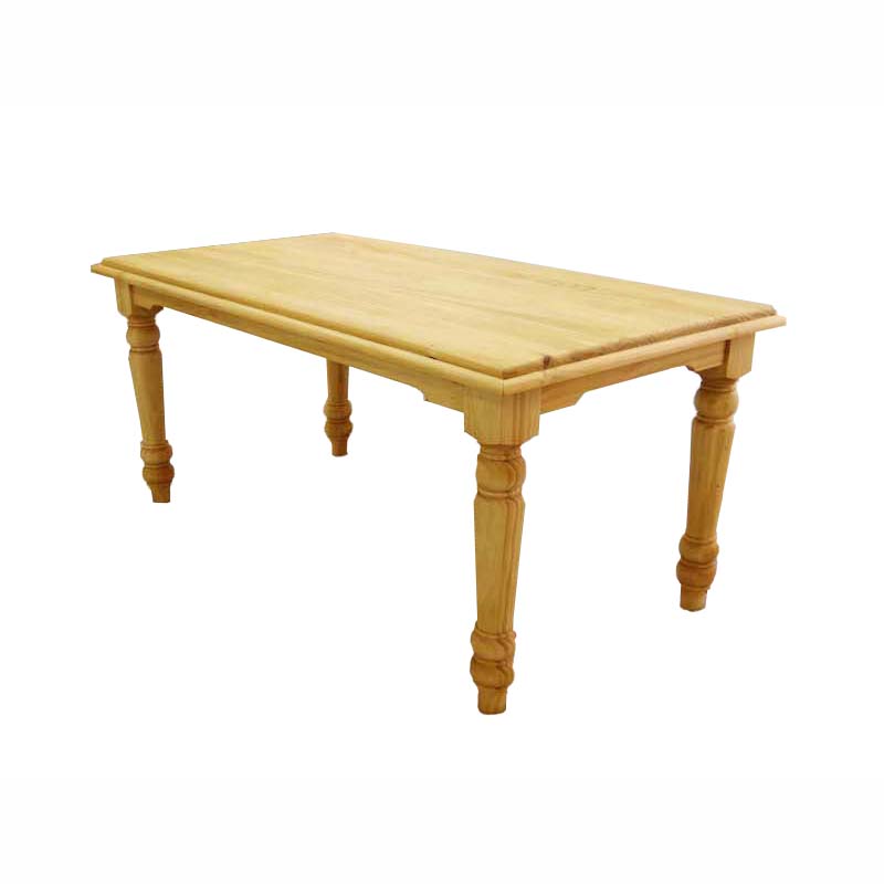 オイルフィニッシュのカントリー家具【パインファクトリー】160ダイニングテーブル NA 4～６人用食卓 単品