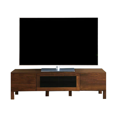 【国産家具】 レッチェ 120TVボード ウォールナット材の木目が美しい家具