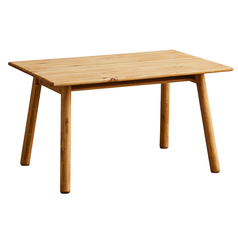 ダイニングテーブル 120X80 ＬＤテーブル テーブル パイン 無垢材 ４人用  Pine Furniture 【A601-120 LDテーブル 】収納付き