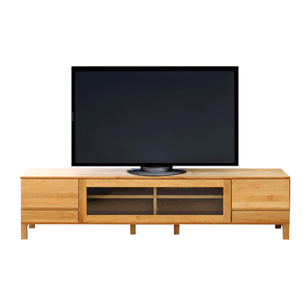 【国産家具】TVボード ナチュラル180TV ボード アルダー材 オイル仕上げのやさしい木肌感