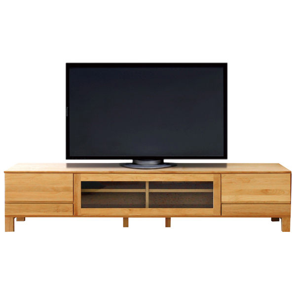 【国産家具】TVボード ナチュラル200TV ボード アルダー材 オイル仕上げのやさしい木肌感