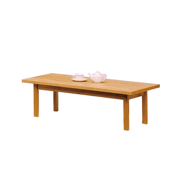 【国産家具】リビングテーブル ナチュラル 120テーブル アルダー材 オイル仕上げのやさしい木肌感