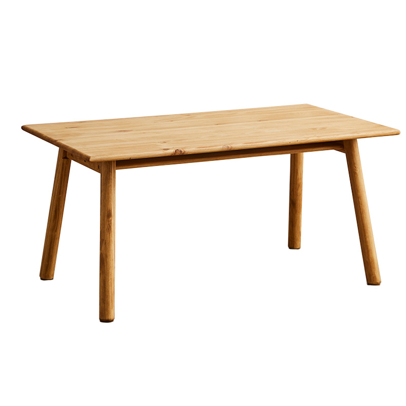 ダイニングテーブル 140X80 ＬＤテーブル テーブル パイン 無垢材 ４人用  Pine Furniture 【A601-140 LDテーブル 】収納付き