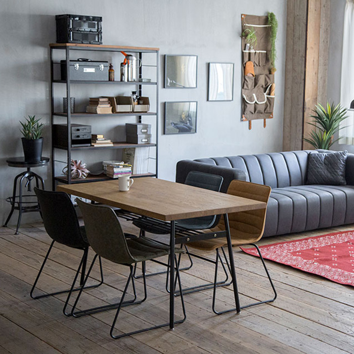 【Knot Antiques ノットアンティークス】クッパ 1350 ダイニングテーブル CRASH