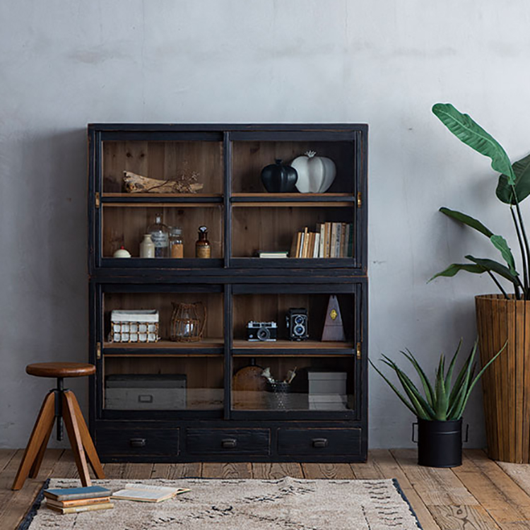 【Knot Antiques ノットアンティークス】クロキ キャビネット CRASH