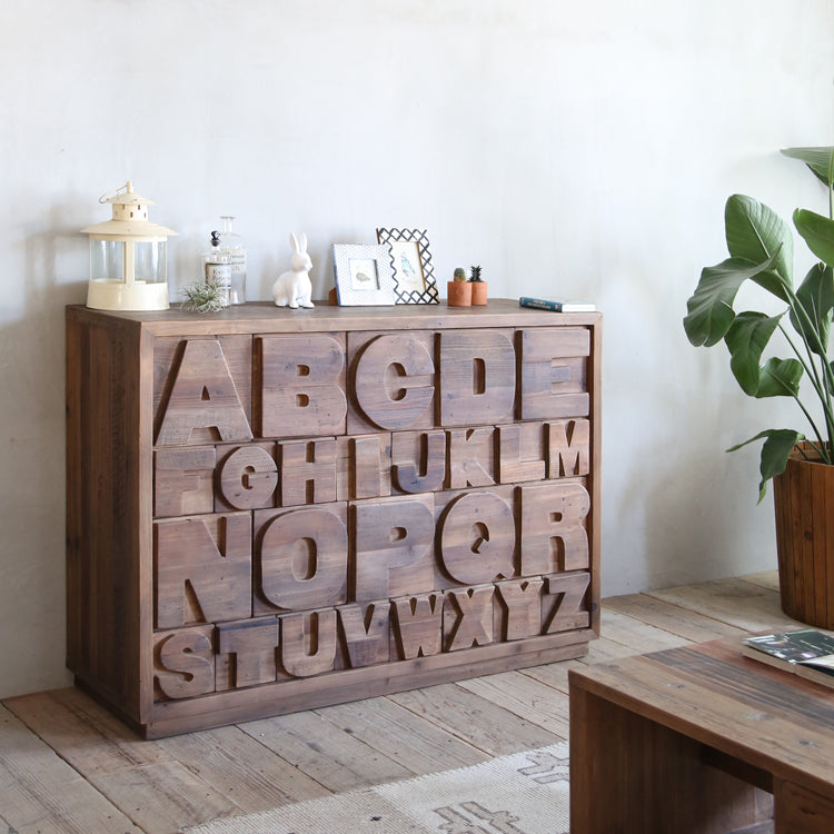 【Knot Antiques ノットアンティークス】ABC チェスト CRASH