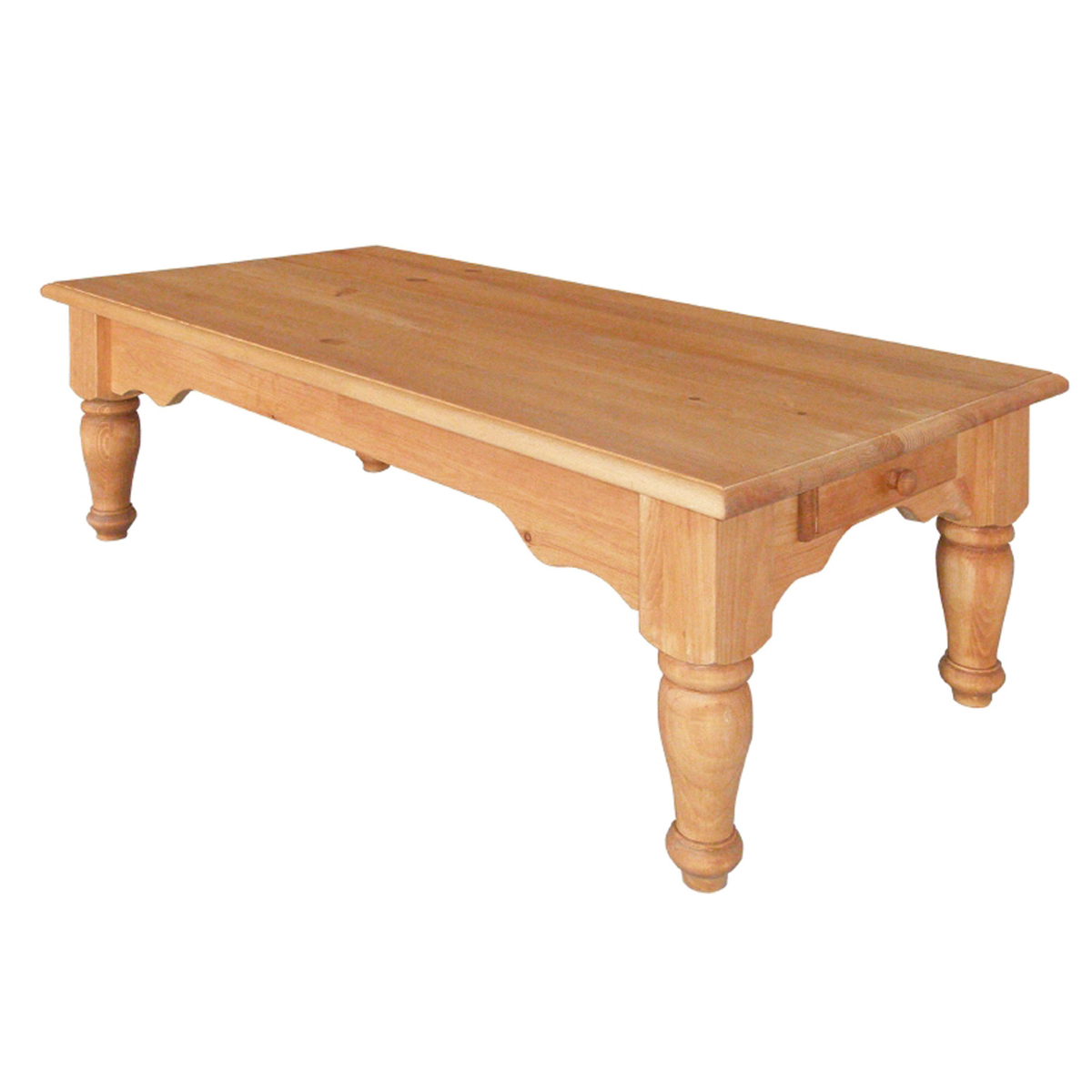 【カントリーナチュラルパイン家具】 Pine Furniture ローテーブル A308　オイル塗装