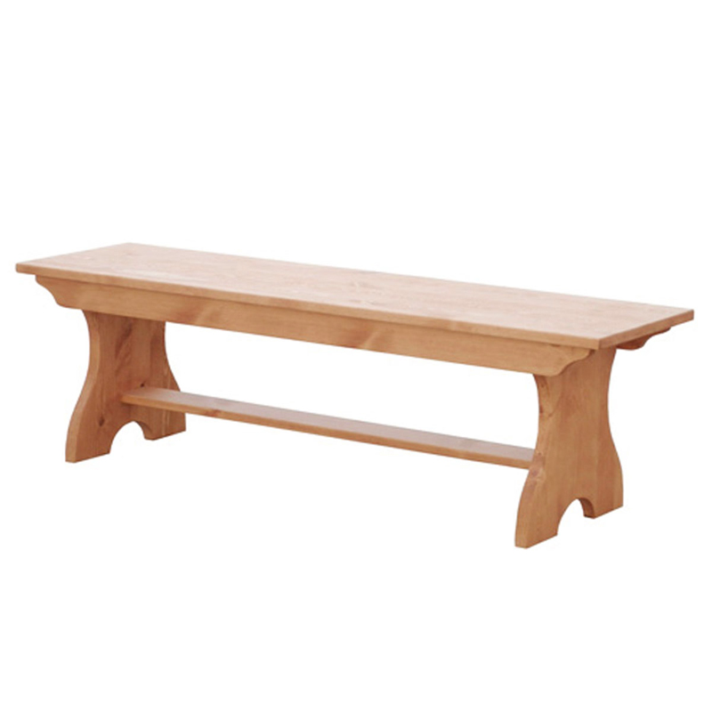 【カントリーナチュラルパイン家具】 Pine Furniture ベンチチェア150 A010-150