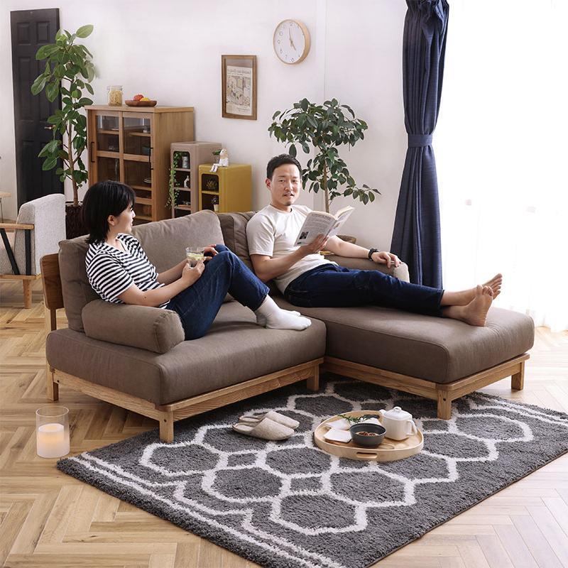 お部屋に合わせて選べる組み合わせが豊富な木フレームソファ お部屋に合わせて選べる組み合わせが豊富な木フレームソファ