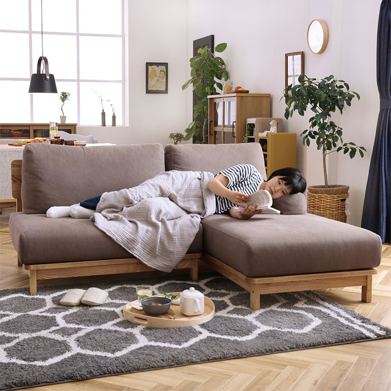 お部屋に合わせて選べる組み合わせが豊富な木フレームソファ お部屋に合わせて選べる組み合わせが豊富な木フレームソファ