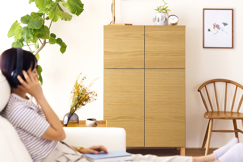 どんな時も、家族のような「無垢の家具」とともに