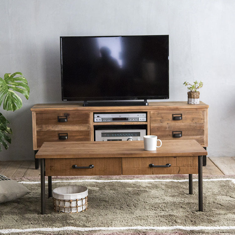 デスクをイメージして作られたモカコーヒーテーブル