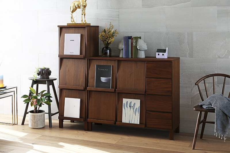 空間に美しく収まるシルエット