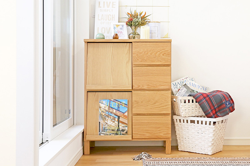 空間に美しく収まるシルエット