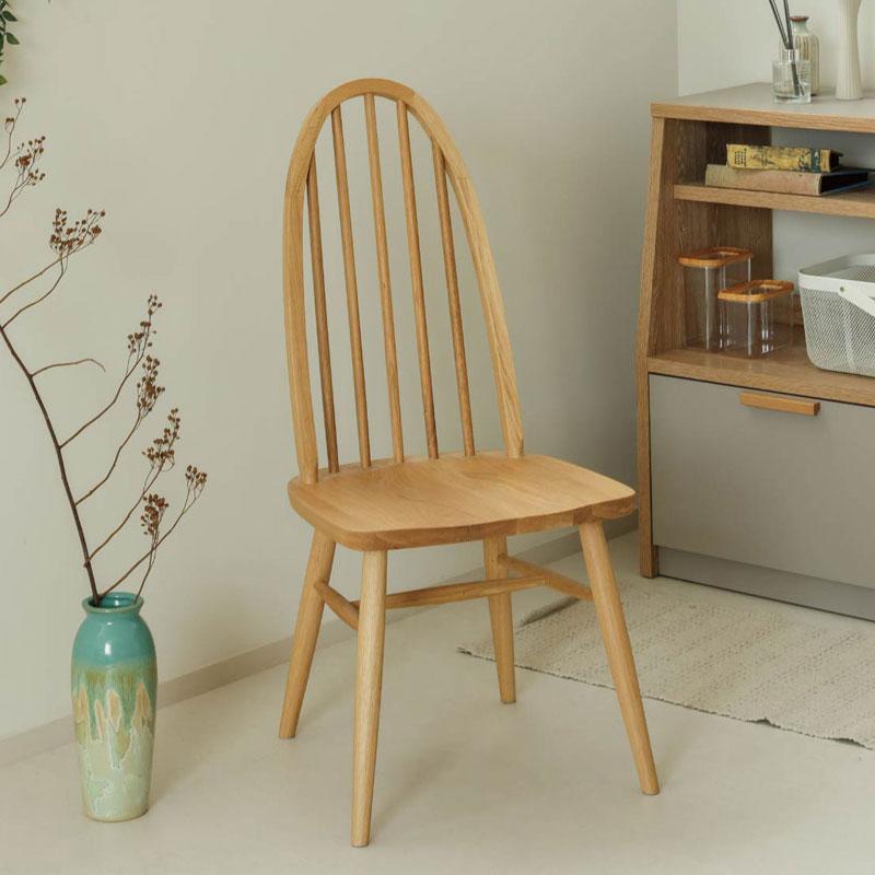 背中全体を支えてくれるハイバックチェア