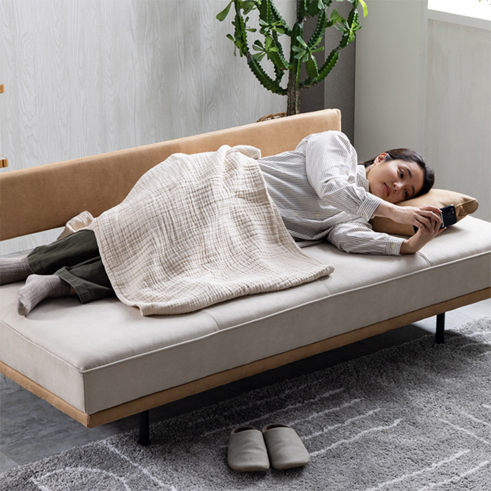 デイベッドや来客用ベッドとしてもお使いいただけます