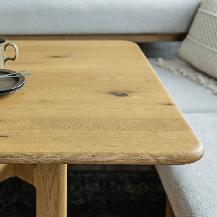 角の丸みが優しい雰囲気