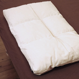 SLEEPSHOP　ラテックス四室枕　四層ガーゼカバー付き